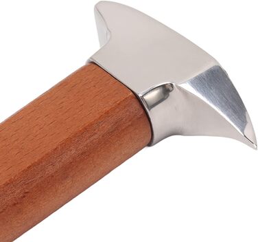 Stainless steel ice pick with wooden handle, ice crusher, ice crusher tool, barware
