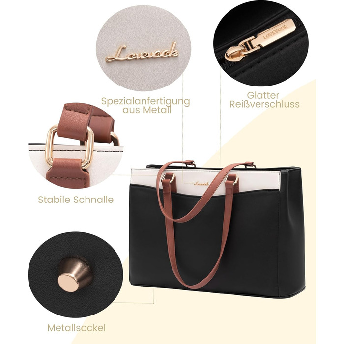 Сумка для ноутбука LOVEVOOK жіноча 15.6