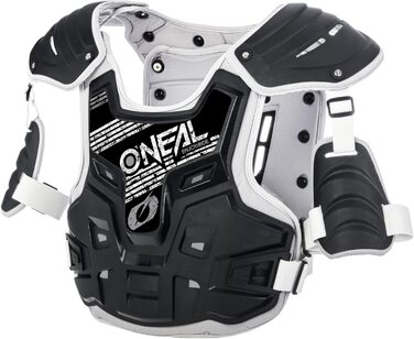 Захист грудей O'NEAL PXR Stone Shield для мотокросу, ендуро, пластик, регульовані ремені, для дорослих, чорний/сірий, універсальний розмір