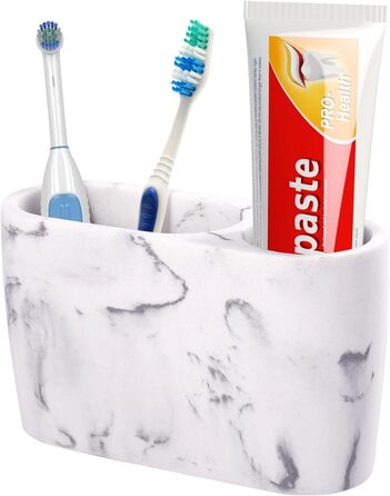 Bathroom toothbrush holder, toothpaste holder, stand, bathroom organizer for toothbrushes, makeup brush holder