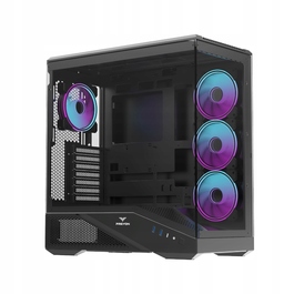 Корпус Preyon Nest Seaview ARGB Midi Tower, чорний
