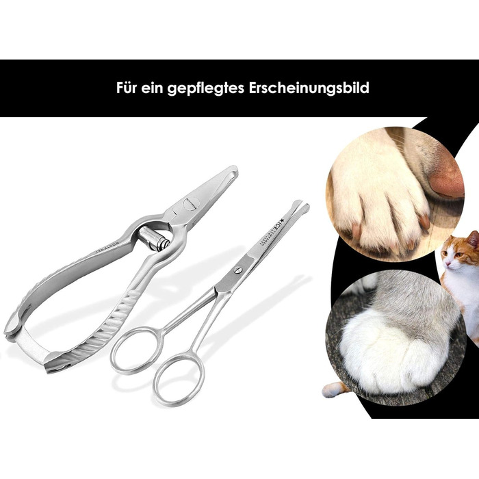 Набір інструментів для догляду за нігтями: кусачки, ножиці, 10 см, нержавіюча сталь