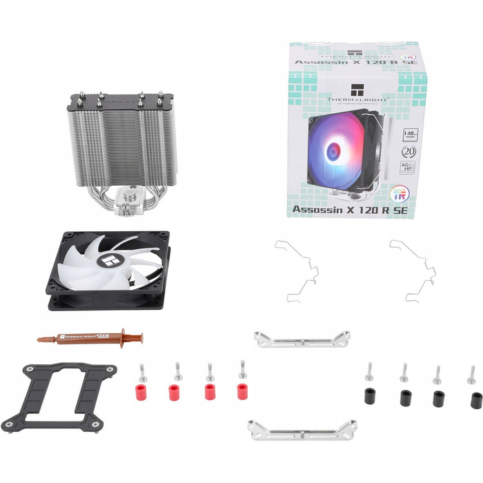 Кулер для процесора Thermalright Assassin X 120 Refined SE ARGB 120мм (Intel/AMD)