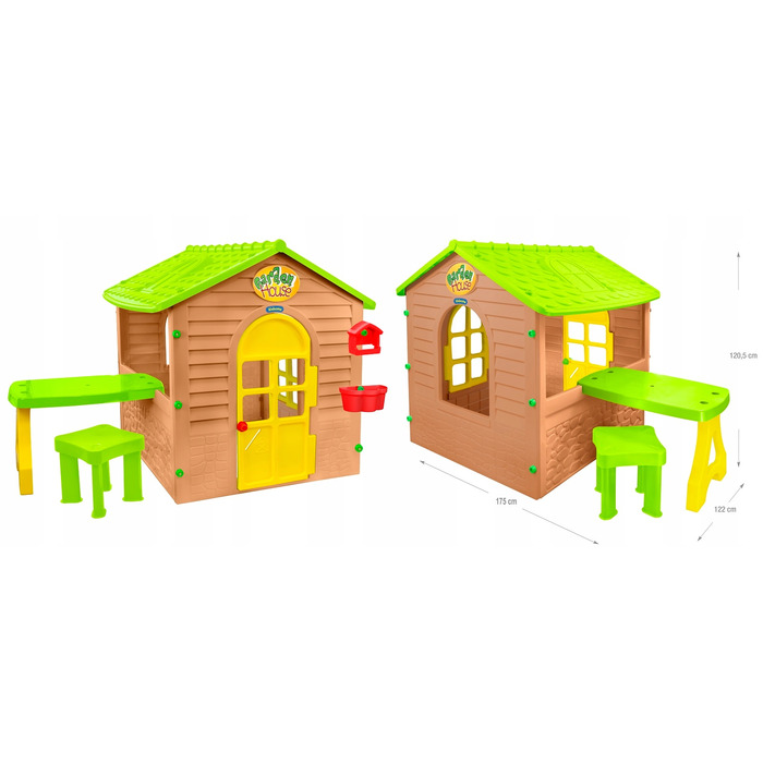 Дитячий ігровий будинок Mochtoys, пластик, 12 міс+