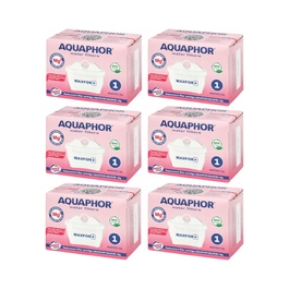 Смінні фільтрувальні картриджі для глека Aquaphor Maxfor + MG, 6 шт.