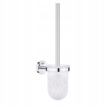 Настінний ергономічний йоржик для туалету зі скла та металу (хром) Grohe BauCosmopolitan