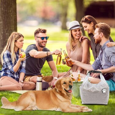 Набір для переноски корму для собак, 2 шт., водонепроникний, до 10 кг. Ідеально для подорожей, кемпінгу та перетримки собак