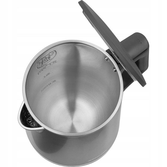 Електричний чайник SENCOR SWK 0850GY 1.7л 1800Вт з регулюванням температури (6 програм)