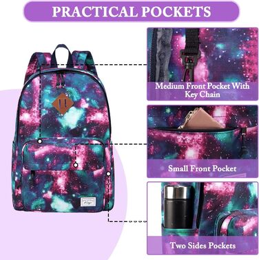 Шкільний рюкзак для підлітків: легкий, 15.6