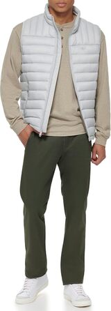 Чоловічий пуховик Docker Classic Ultra Loft Packable з альтернативним пухом (сірий, M)