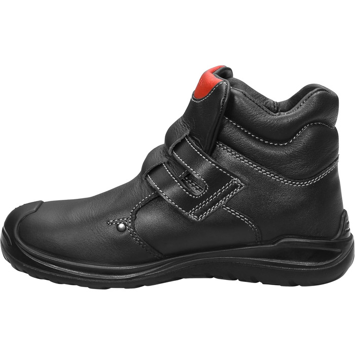 Робочі черевики ELTEN Anderson Roof S3 HI, шкіряні, зі сталевою захисною капоткою, чорні, для жінок та чоловіків, 40 EU