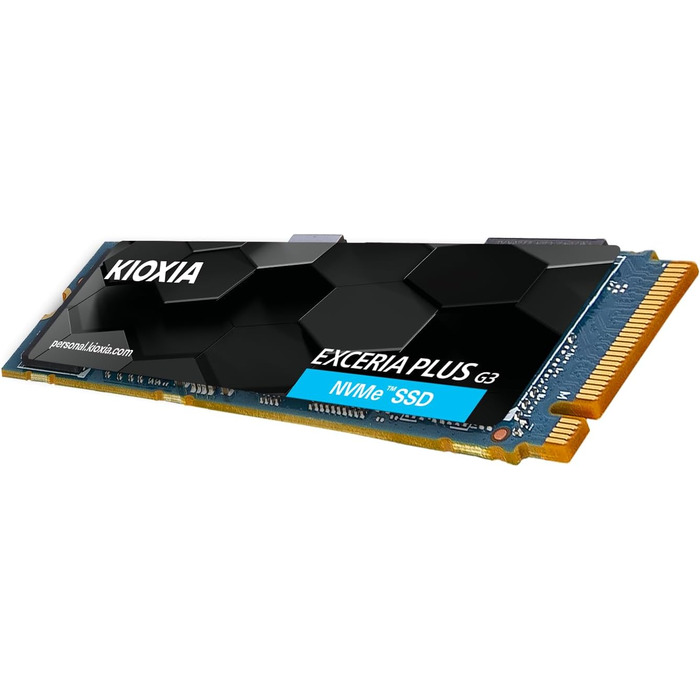 SSD KIOXIA Exceria Plus G3 1TB NVMe PCIe 4.0 M.2 Gen4 - Швидкість 5000 МБ/с