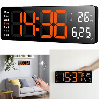 Цифровий LED годинник 13