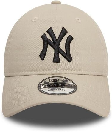 Кепка бейсболка New Era MLB League Essentials 9twenty, Нью-Йорк Янкиз, універсальний розмір, бежевий