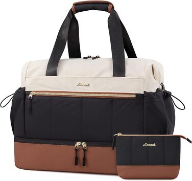 Сумка-валіза LOVEVOOK для жінок, легка дорожня сумка, сумка для пологового будинку, спортивна сумка з відділенням для взуття, валіза для ручної поклажі, водонепроникна, L-37L