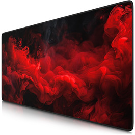 Килимок для миші CSL Titanwolf XXL - 900 x 400 мм - Red Smoke