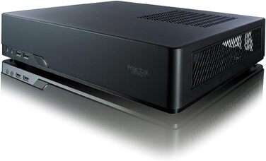 Комп'ютерний корпус Fractal Design Node 804 - компактний, з високою продувністю, модульна внутрішня структура, 3 вентилятори Fractal Design Silent R2 120mm, підтримка водяного охолодження, USB 3.0, бокова панель з вікном (804, Чорний)