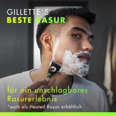 Чоловіча бритва Gillette Labs, сталевий металевий корпус, сірий колір, 1 шт