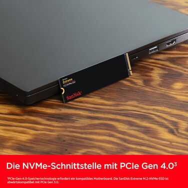 SSD SanDisk Extreme 2TB NVMe PCIe Gen 4.0 - Швидкий накопичувач для ПК