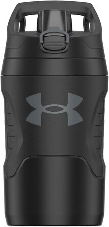 Пляшка спортивна термос Under Armour з ручкою, 907.2 г, чорна - для бейсболу, футболу та інших видів спорту, герметична