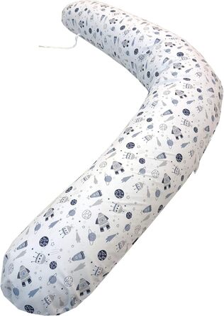 Подушка для годування та вагітності Emi&Sam 170 см, чохол (тільки чохол), космос