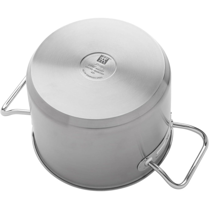ZWILLING Twin Classic Saucepan with Lid, 6 L, Induction-compatible, Stainless Steel (20 cm)