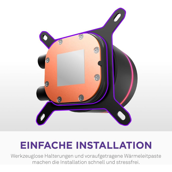 NZXT Kraken Z280 - Рідинний кулер для CPU з LCD-дисплеєм - Чорний - Сумісний з Intel® та AMD®