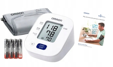 Електронний тонометр Omron M2, білий
