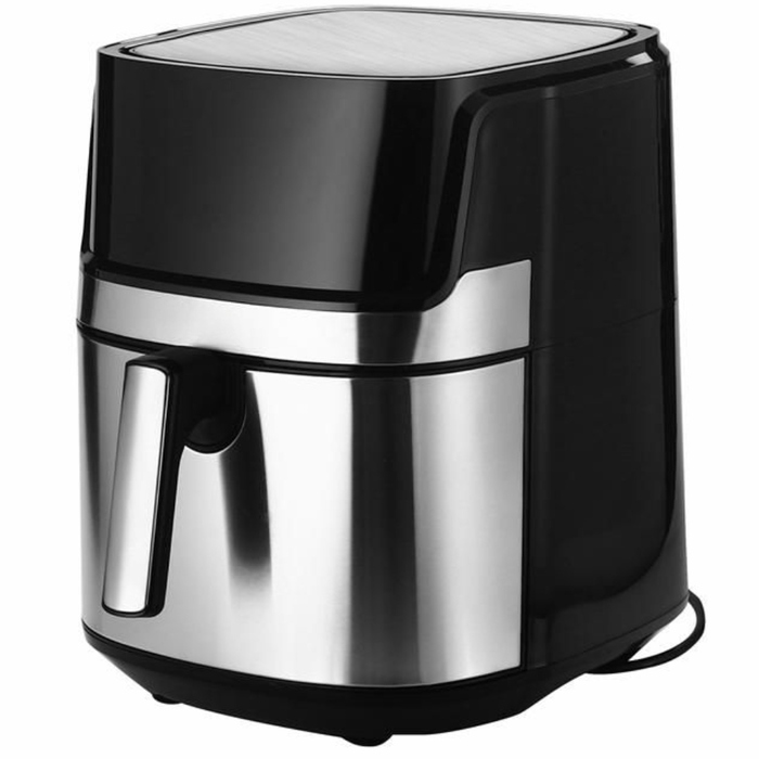 Аерофритюрниця Air Fryer: Безмасляна фритюрниця з великою чашею XL 8л, 1850 Вт
