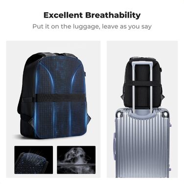 Рюкзак для фотокамери K&F CONCEPT з захистом від дощу, для DSLR/SLR, зелений з імітацією шкіри