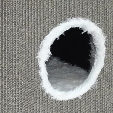 Котячий будиночок Nanook Toni: міцний когтетоп з 2 печерами та лежаком, 74 см