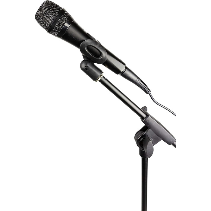 Стійка для мікрофона RockJam MS050 з шарнірною консоллю – міцна сталева конструкція