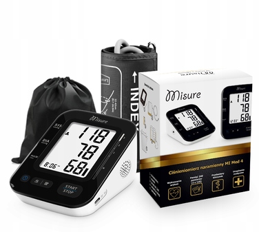 Автоматичний тонометр на плече Misure MI Med 4 з індикатором аритмії, LCD-дисплеєм, чохлом та USB