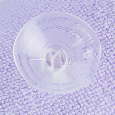 Relaxdays Neck Pillow Bathtub BATH purple