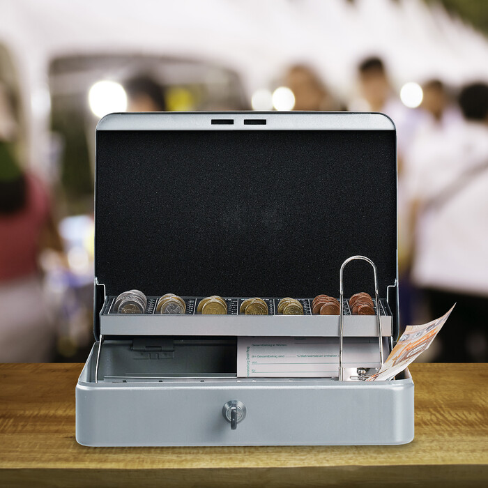Cash Box with Euro Coin Sorter