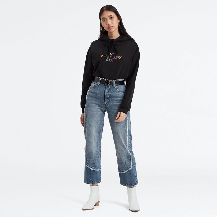 Жіночий ремінь Levi's Athena 65 Regular Black - Оригінал