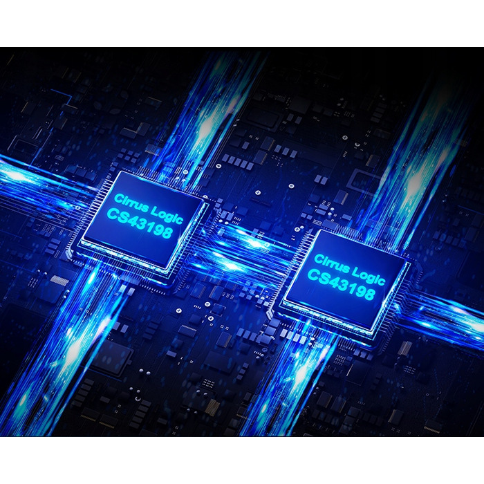 iBasso Nunchaku (червоний) — 2x TUBE JAN6418, 2x CS43198, 4x OPAMP, 4x BUF634A