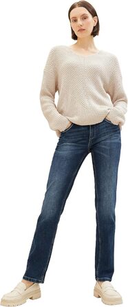 Джинси жіночі TOM TAILOR Alexa Straight 30W/30L, Mid Stone Wash - Оригінальний денім