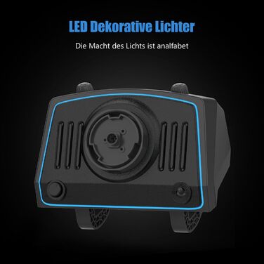 Руль для Xbox NBCP 1080 Grad з педалями та перемикачем швидкостей, сумісний з Xbox One/Series X|S/ PS4/ PS3/ PC/Switch