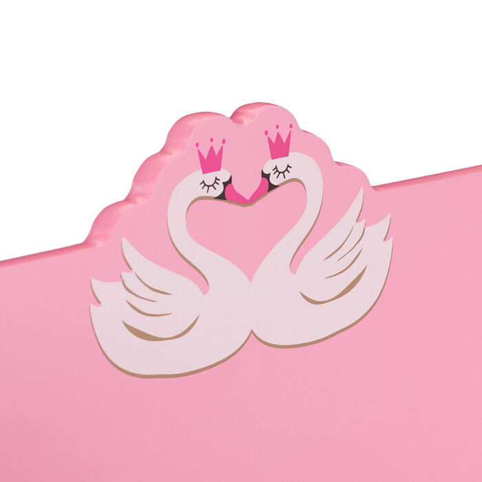 Relaxdays Children's Bookshelf Swan