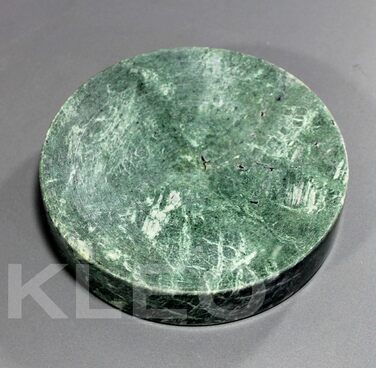 KLEO Soap Dish made of natural marble, stone, soap holder, bathroom accessories for bathroom, bathtub or sink...