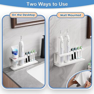 Електричний тримач для зубних щіток з нержавіючої сталі, без свердління, з силіконовою оболонкою, для ванної кімнати, сріблястого кольору
