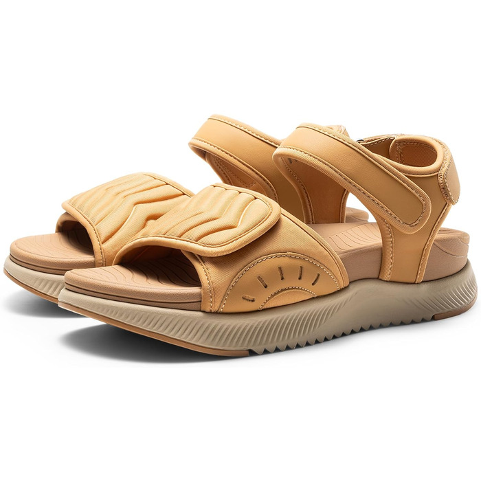 Сандалі жіночі Dream Pairs Trekkingsandalen - спортивні, дихаючі, для піших прогулянок, розмір 41.5 EU, коричневі