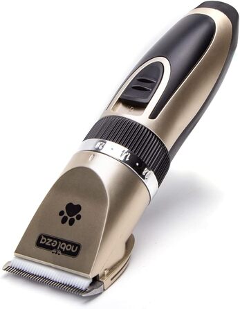 Професійна машинка для стрижки собак Nobleza: набір для грумінгу, тиха бездротова акумуляторна машинка для собак та котів