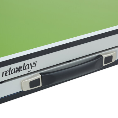 Relaxdays Набір для гри в настільний теніс із зеленим столом та аксесуарами