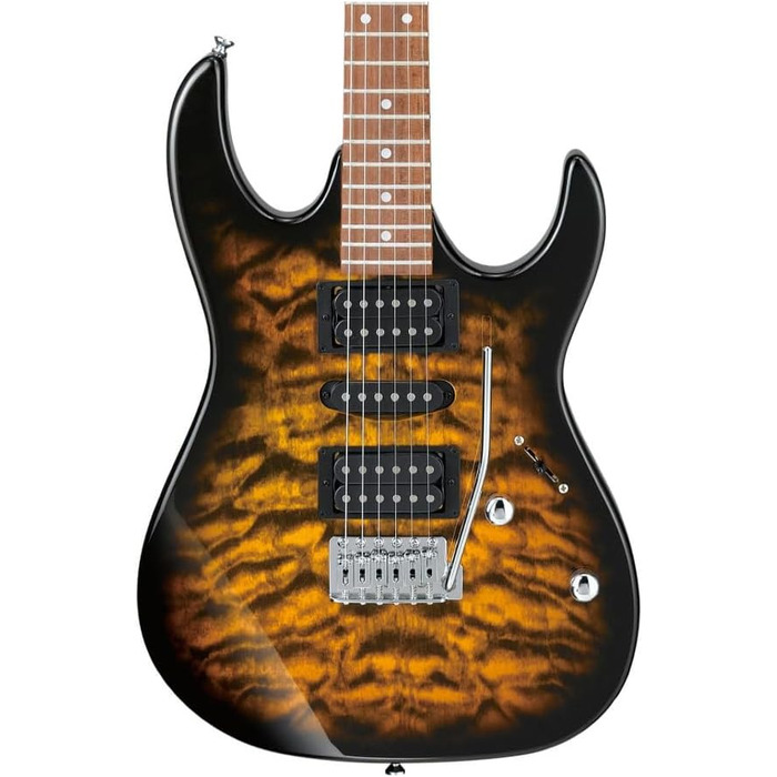 Ibanez Gio GRX70QA-SB Санберст - електрогітара Ibanez, гітара для початківців