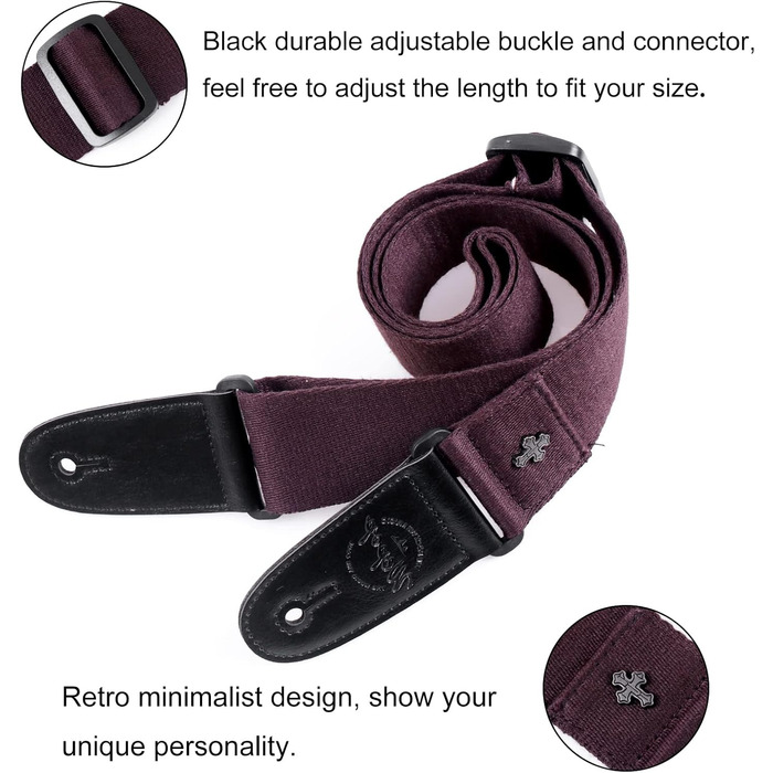 Чоловічий та жіночий ремінь Wepop Gu-118, ширина 5 см, довжина 90-153 см, коричневий