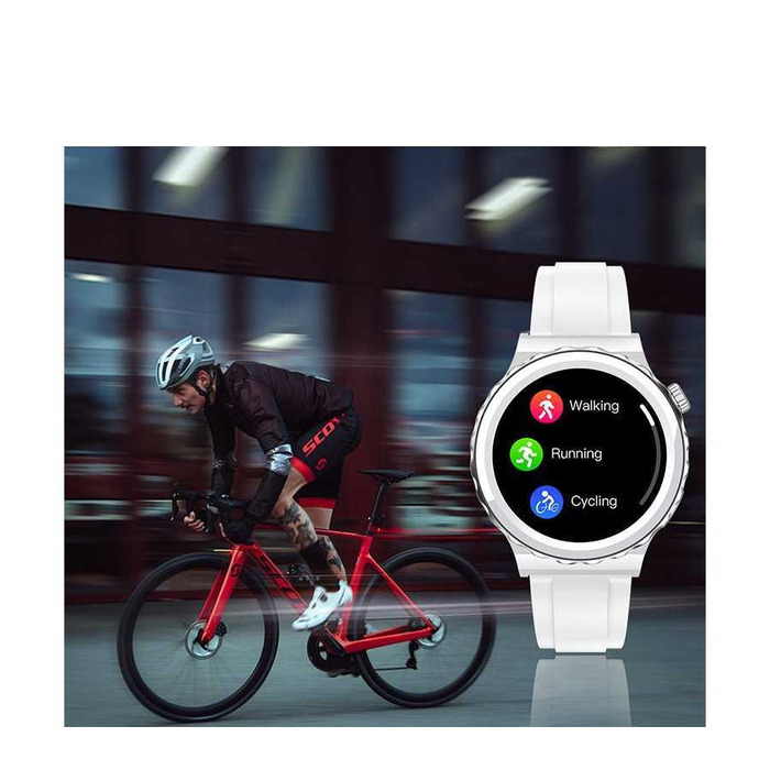 Смарт-годинник Smart-Trend GT, білий з золотом