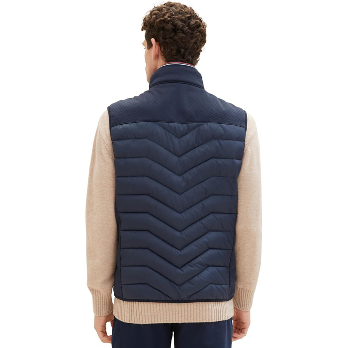 Жилет чоловічий TOM TAILOR, розмір 3XL, колір Sky Captain Blue