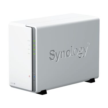 Synology DS223J 2-байтовий NAS для дому, білий (8TB)